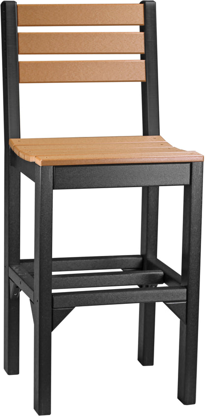Island Side Chair Cedar & Black / Bar Height