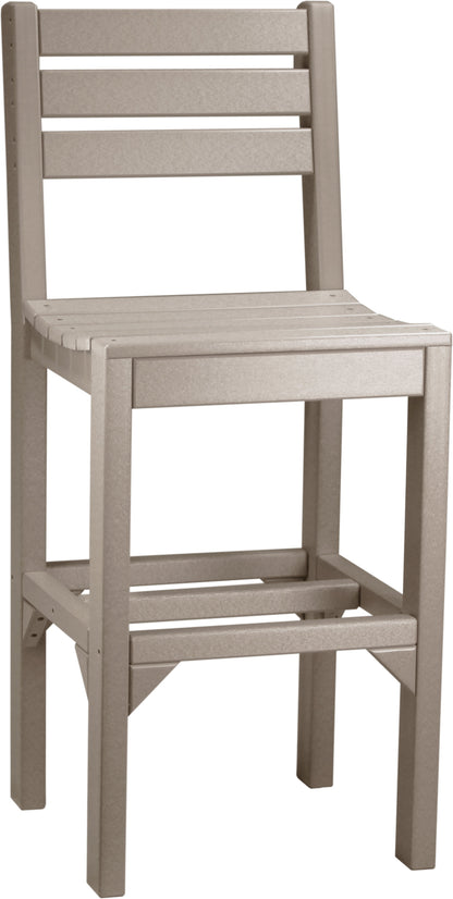 Island Side Chair Weatherwood / Bar Height
