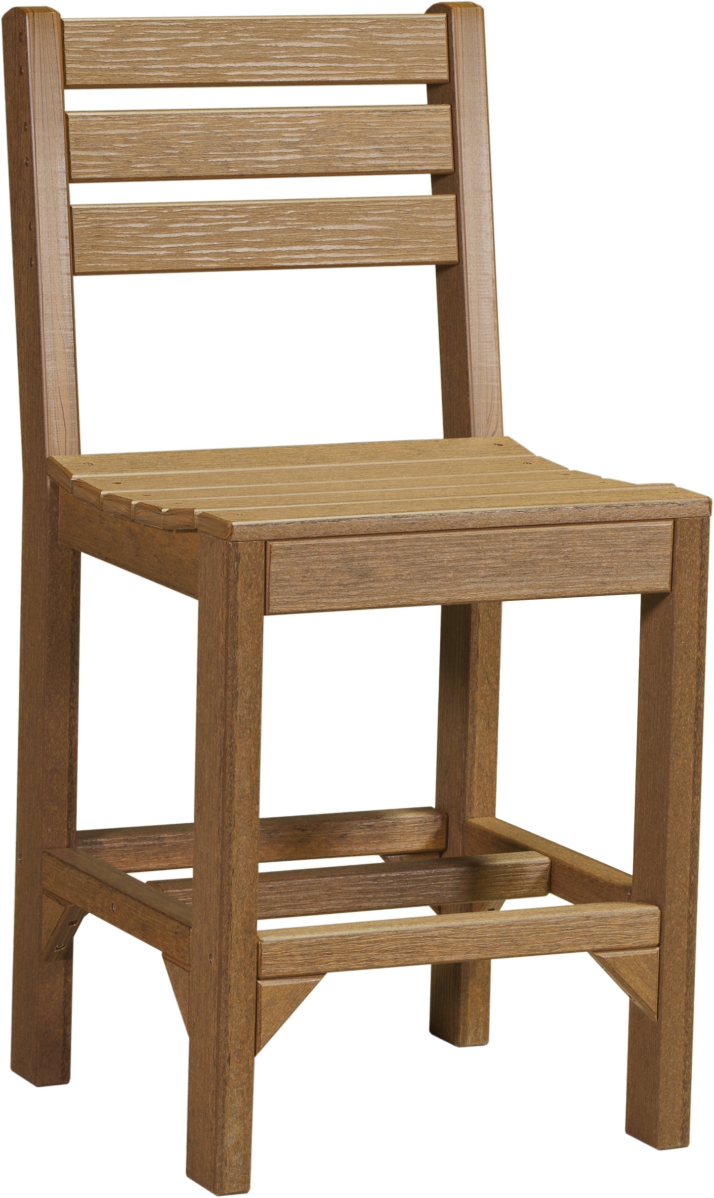 Island Side Chair Antique Mahogany / Counter Height