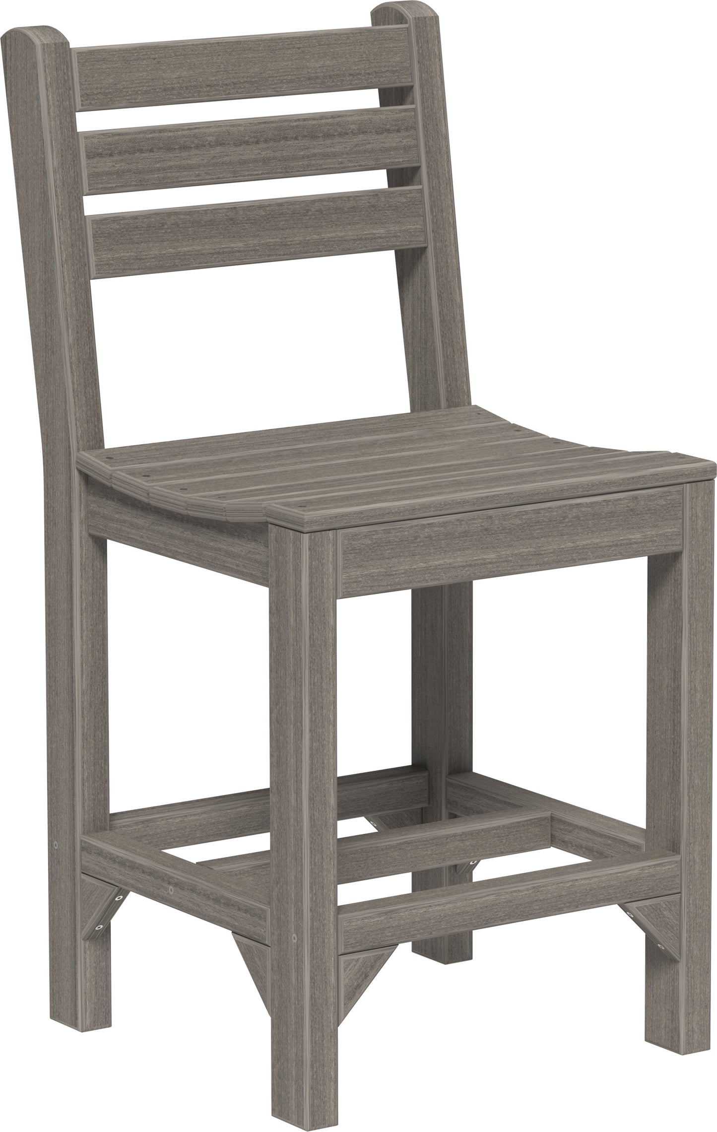 Island Side Chair Coastal Gray / Counter Height