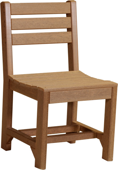 Island Side Chair Antique Mahogany / Dining Height