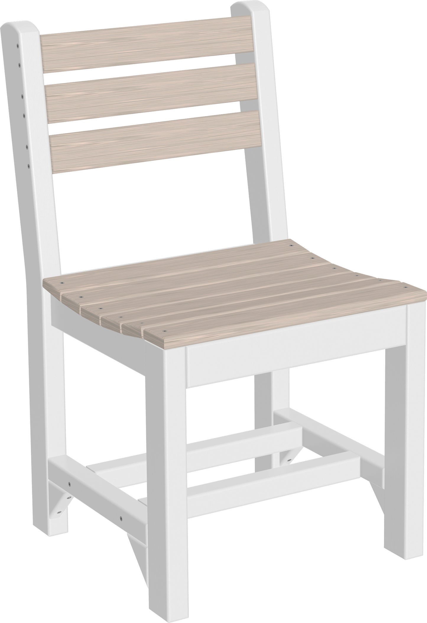 Island Side Chair Birch & White / Dining Height