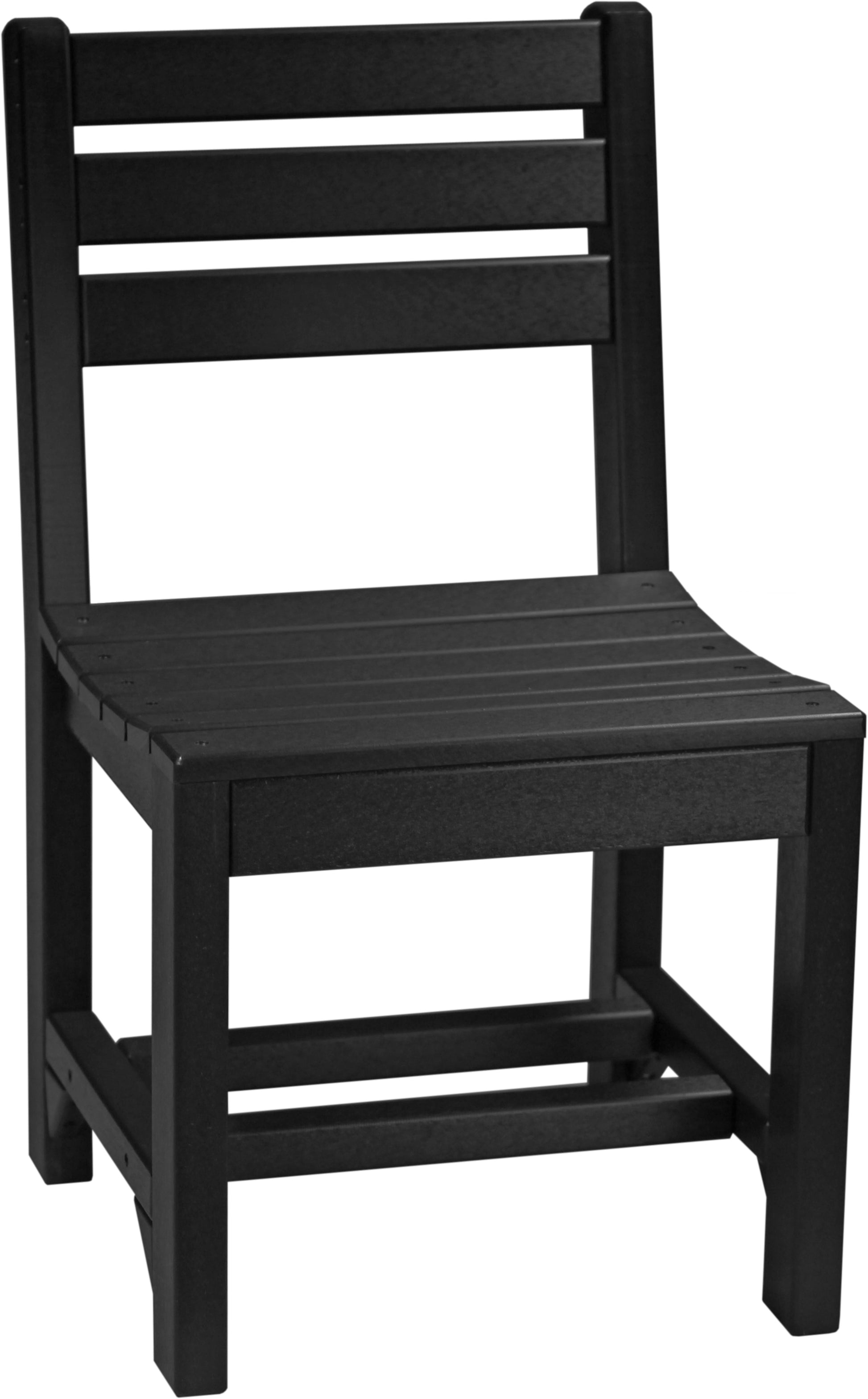 Island Side Chair Black / Dining Height