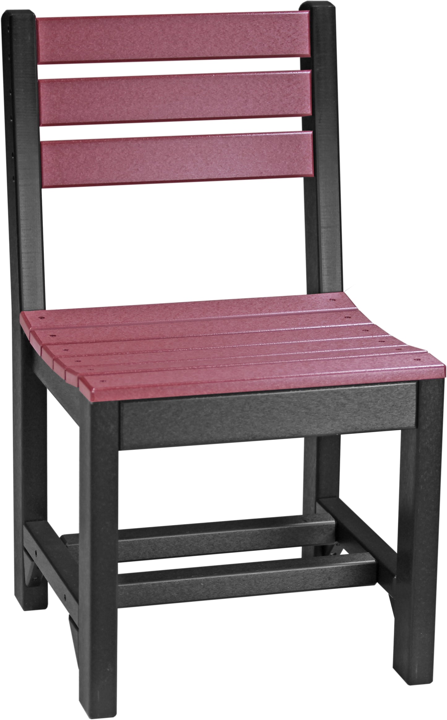 Island Side Chair Cherrywood & Black / Dining Height