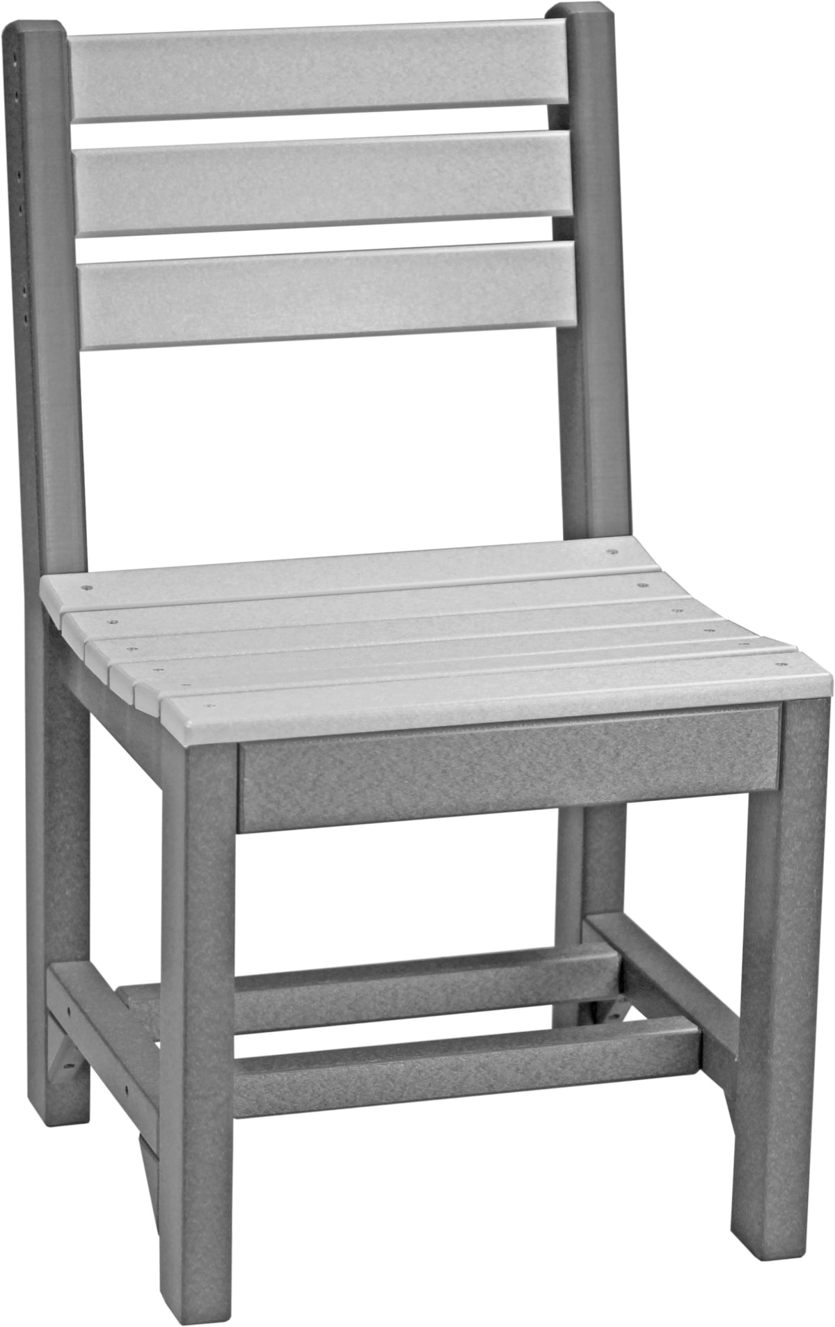 Island Side Chair Dove Gray & Slate / Dining Height