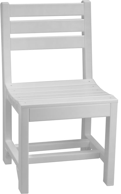 Island Side Chair White / Dining Height