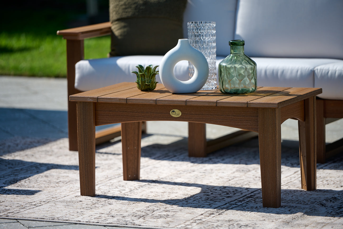 Island Coffee Table Antique Mahogany