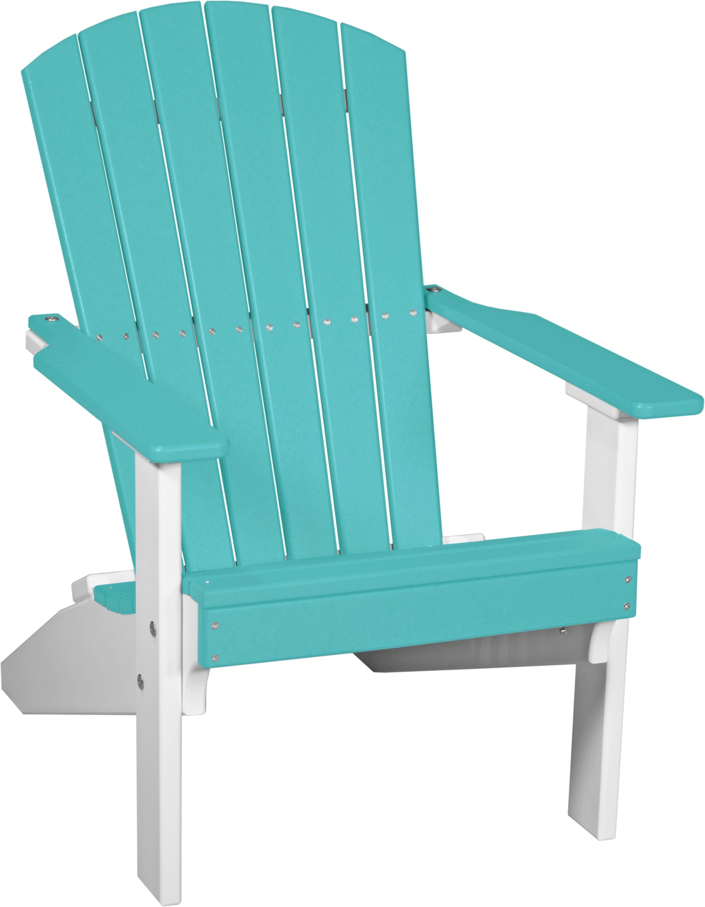 Lakeside Adirondack Chair Aruba Blue & White