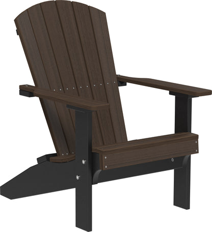 Lakeside Adirondack Chair Brazilian Walnut & Black