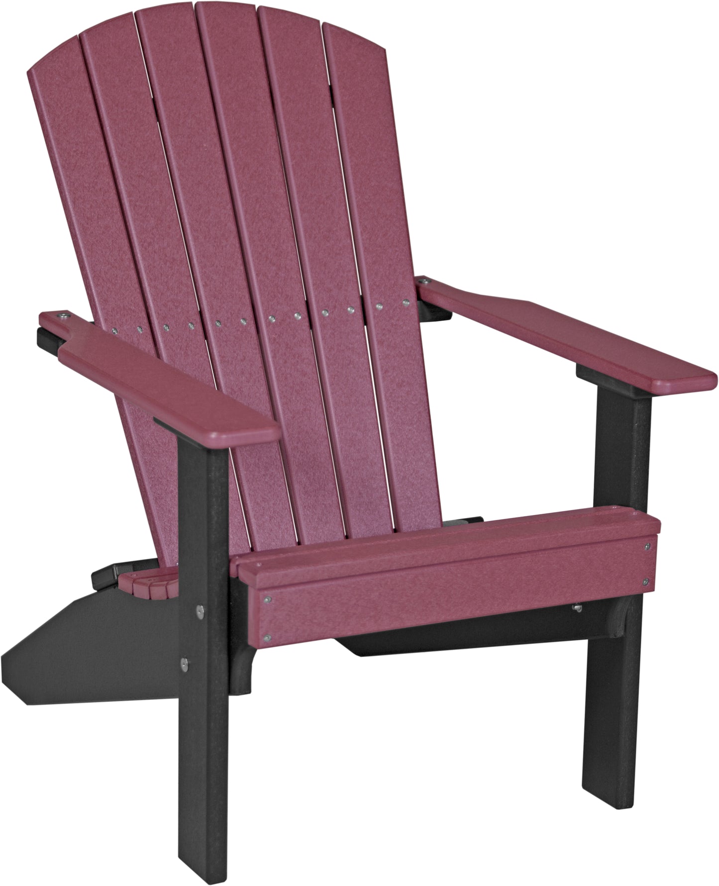 Lakeside Adirondack Chair Cherrywood & Black