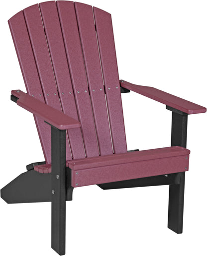 Lakeside Adirondack Chair Cherrywood & Black