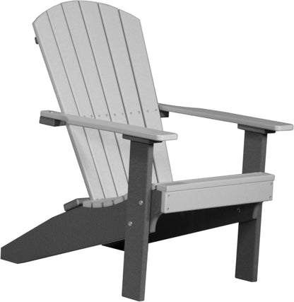 Lakeside Adirondack Chair Dove Gray & Slate