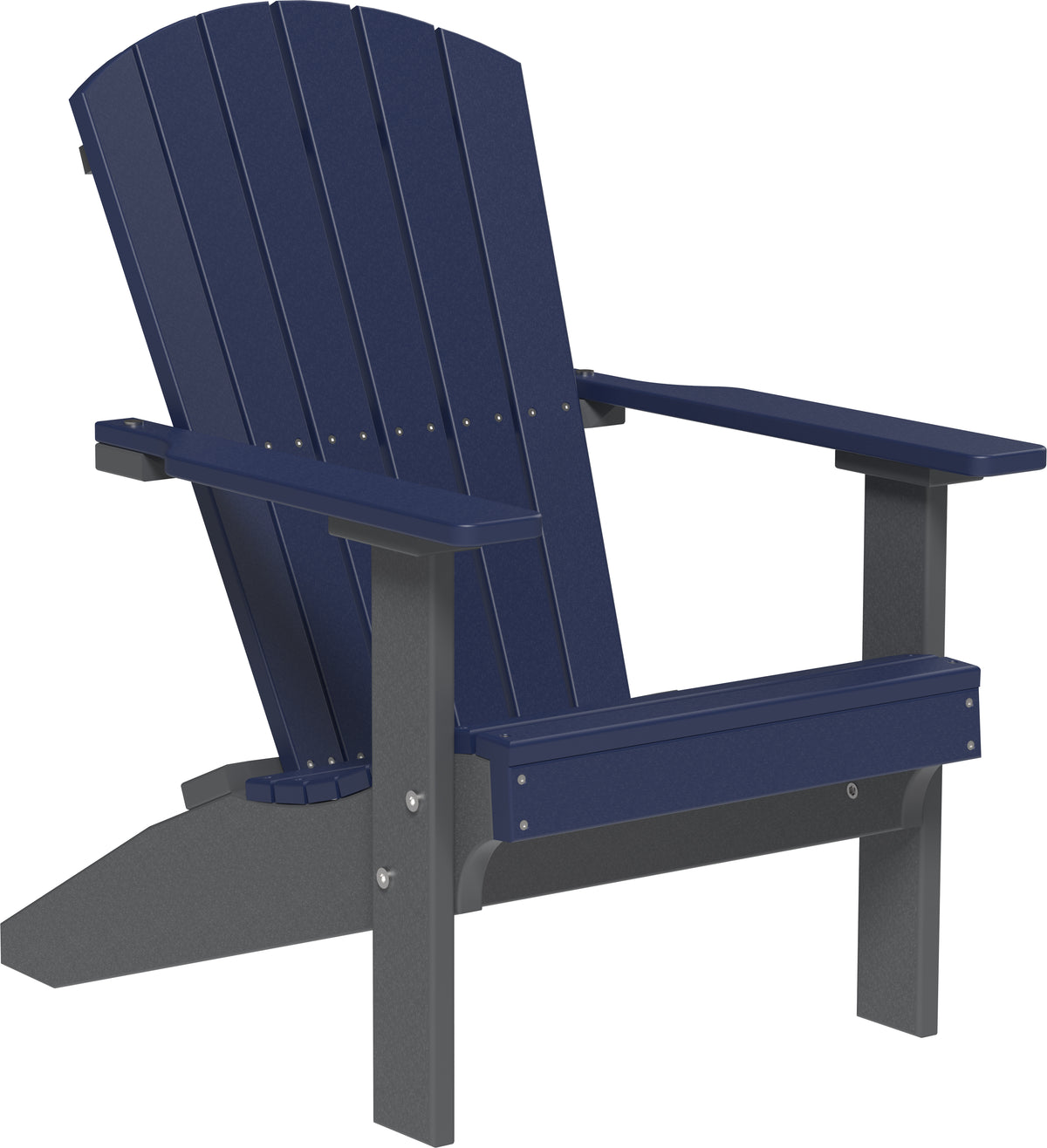 Lakeside Adirondack Chair Patriot Blue & Slate
