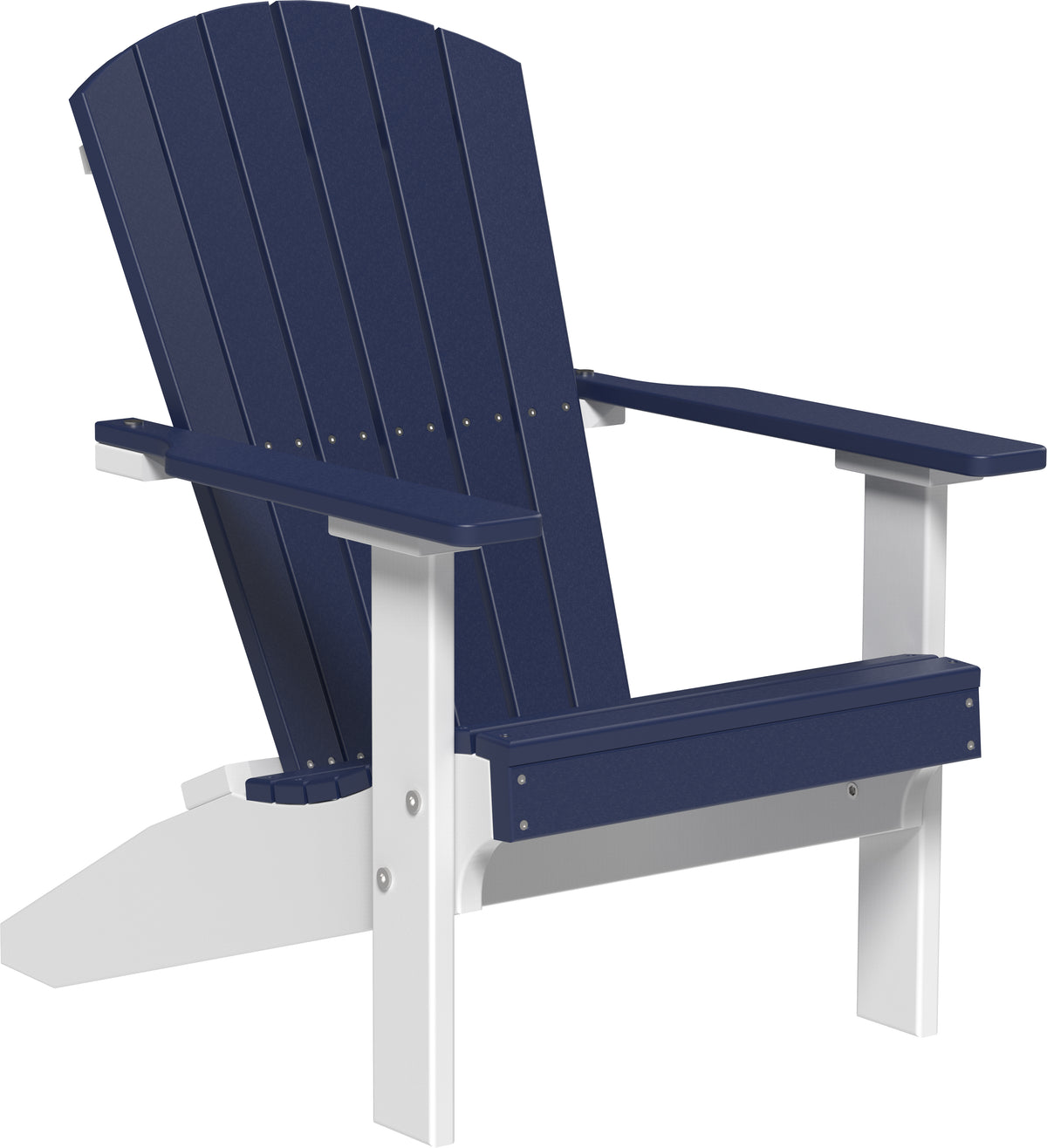 Lakeside Adirondack Chair Patriot Blue & White
