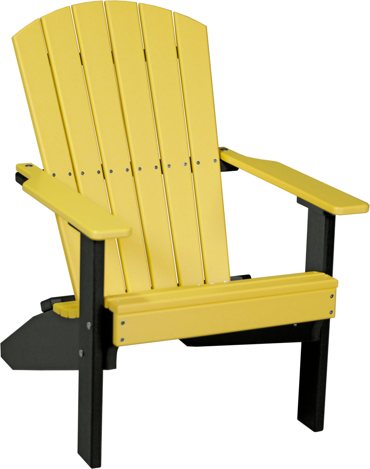 Lakeside Adirondack Chair Yellow & Black
