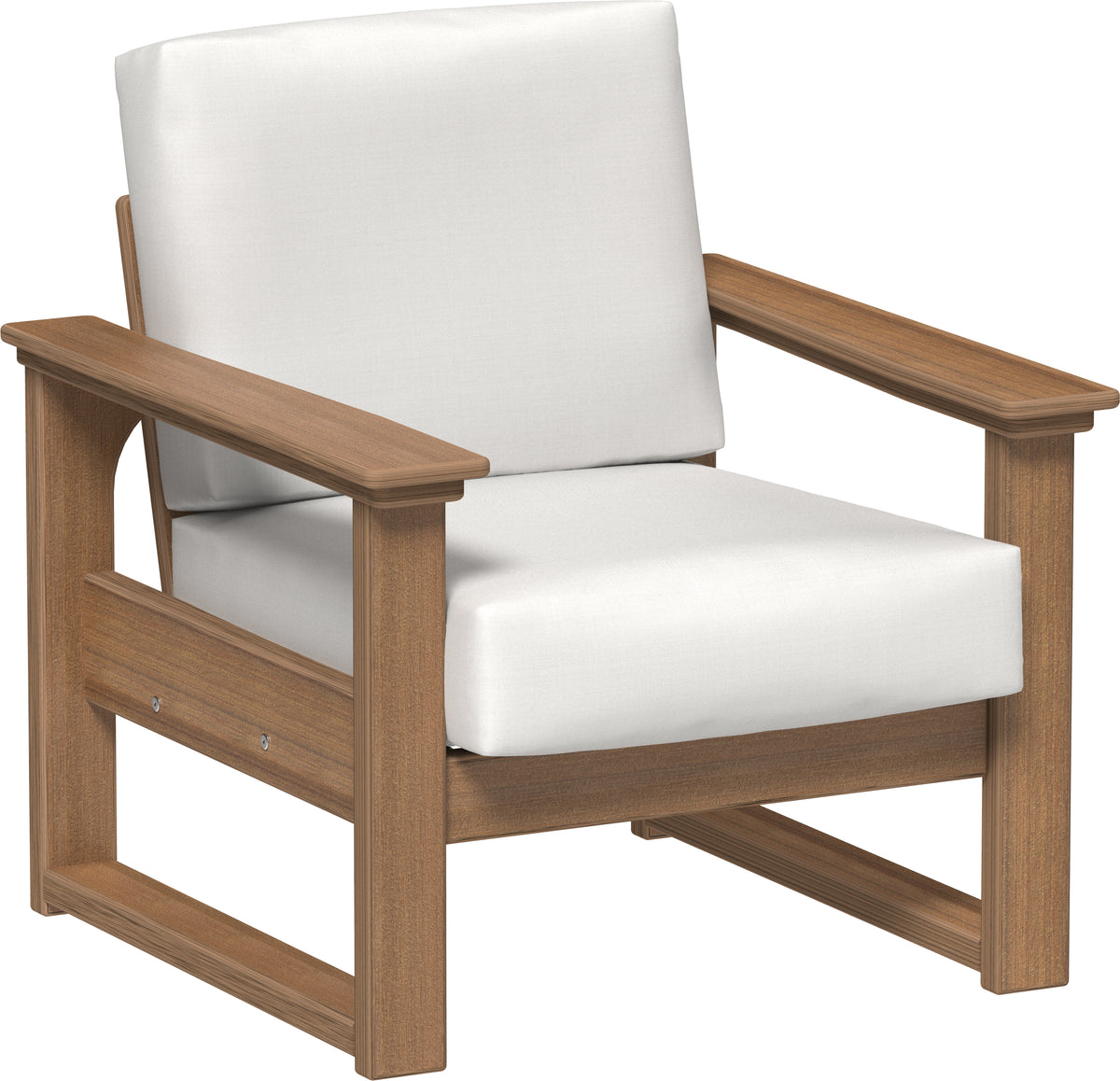 Lanai Deep Seating Chair Antique Mahogany / Canvas