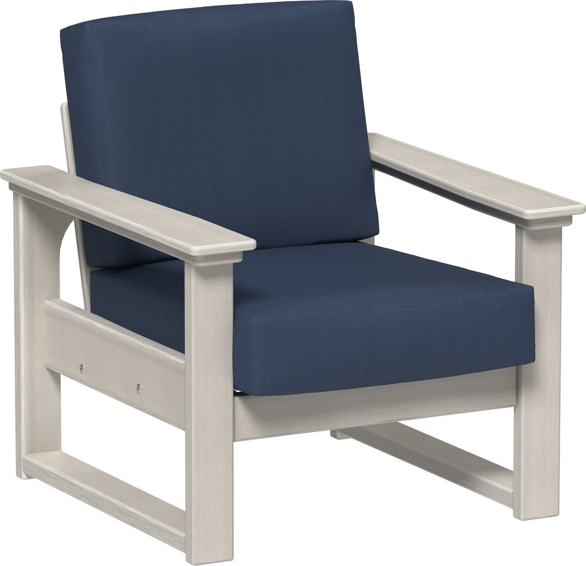 Lanai Deep Seating Chair Birch / Spectrum Indigo
