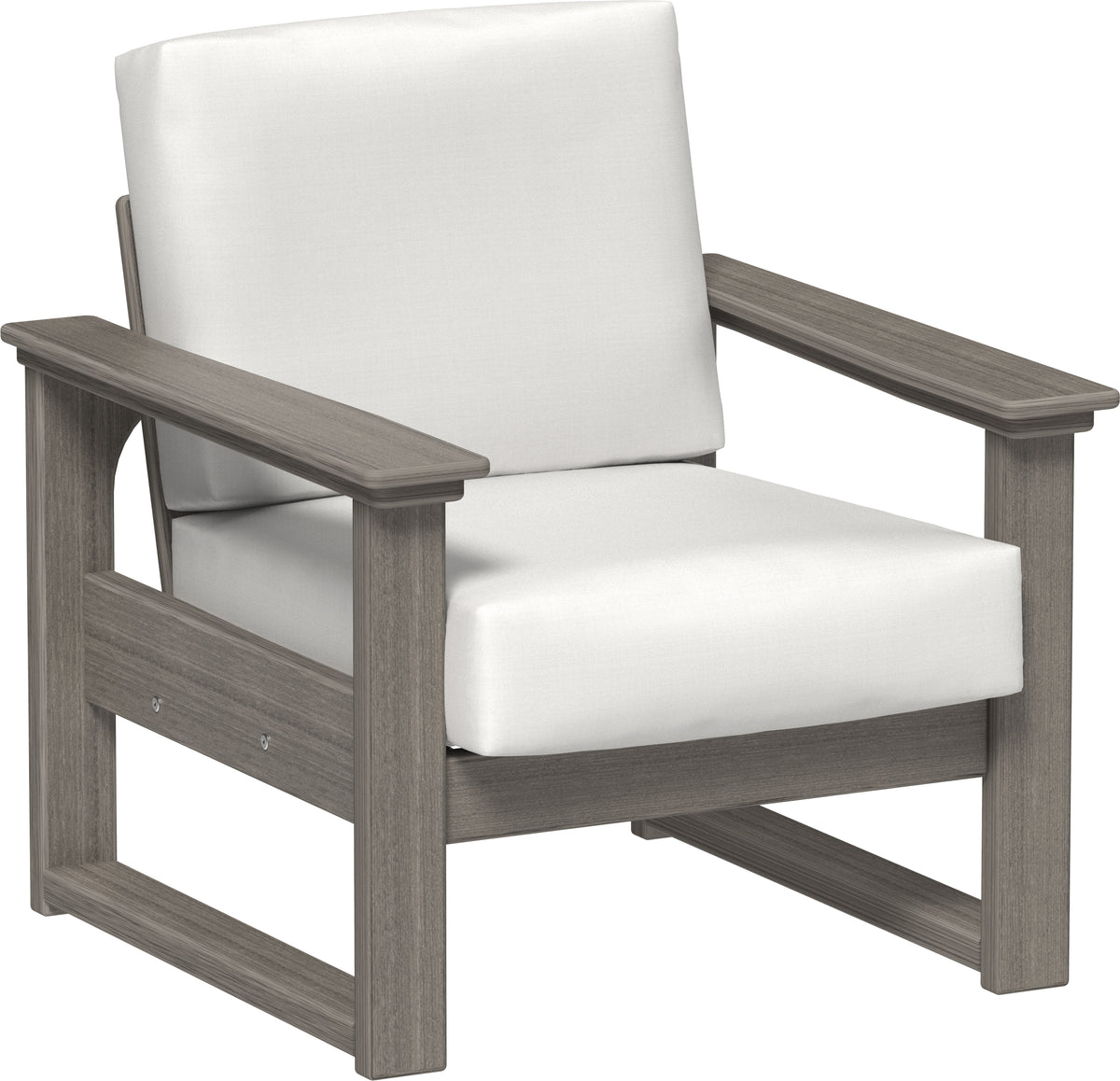 Lanai Deep Seating Chair Coastal Gray / Canvas