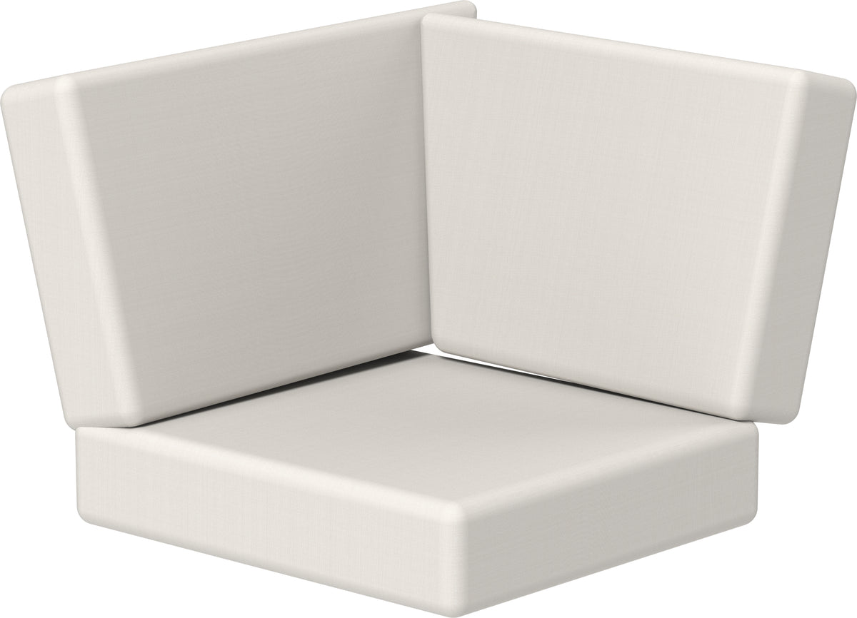 Lanai Deep Seating Cushion Set (3 Piece Corner) Canvas