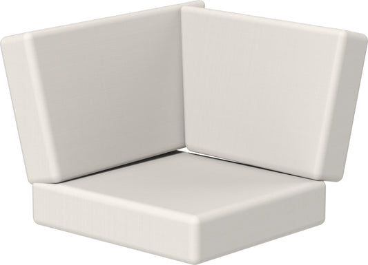 Lanai Deep Seating Cushion Set (3 Piece Corner) Canvas