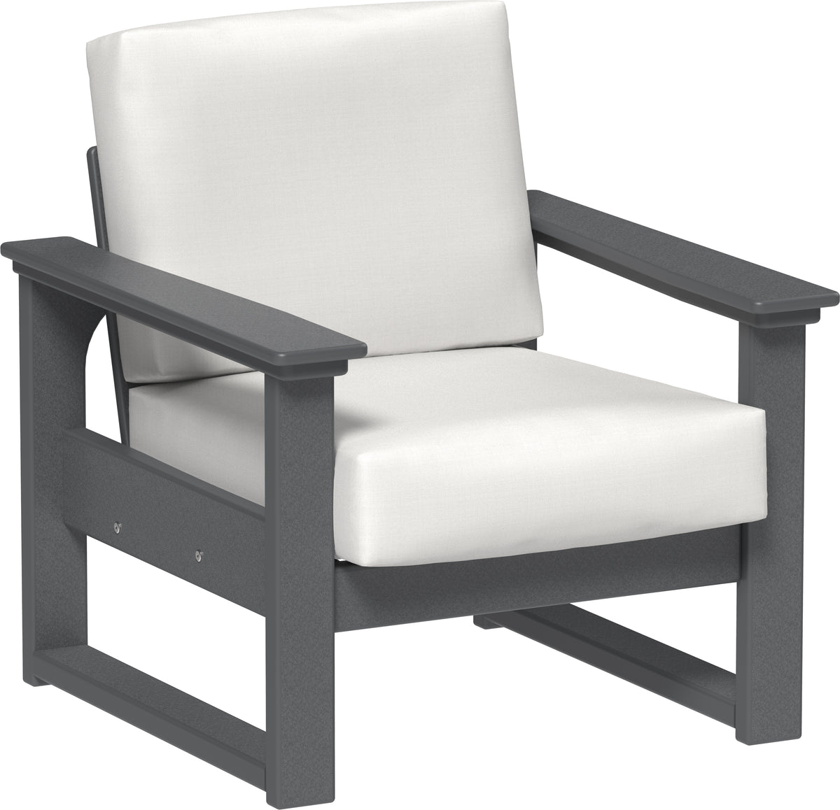 Lanai Deep Seating Chair Slate / Canvas