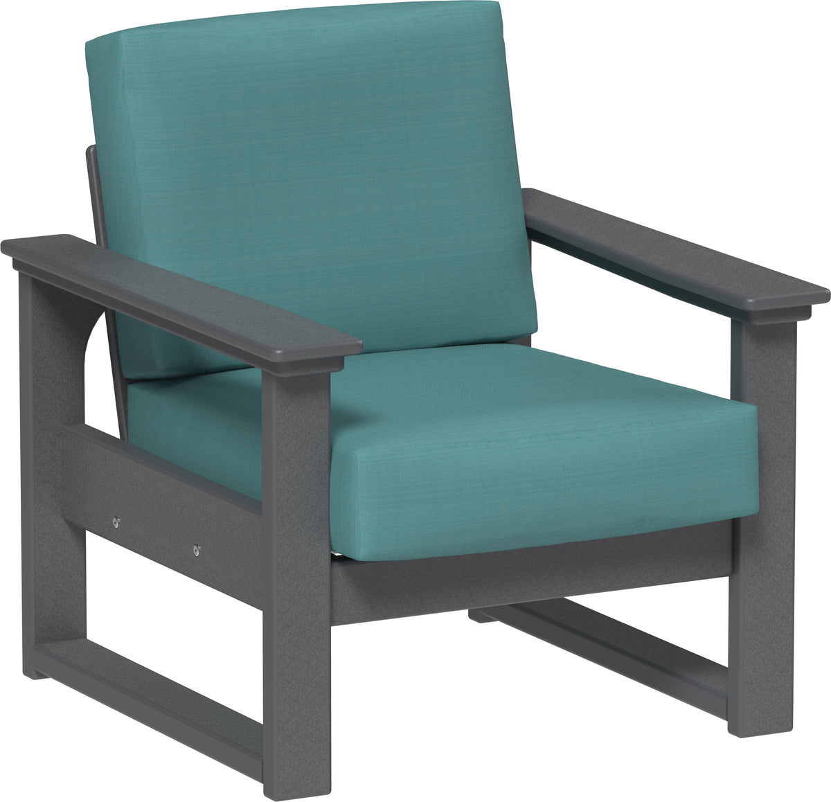 Lanai Deep Seating Chair Slate / Cast Breeze