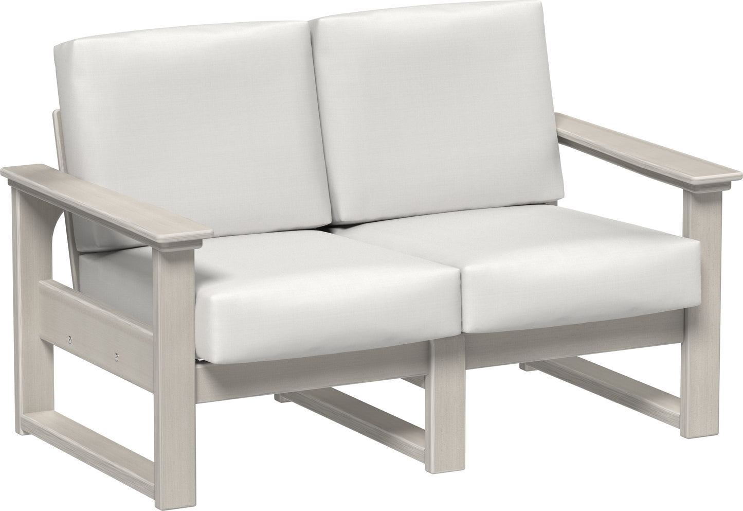 Lanai Deep Seating Loveseat Birch / Canvas