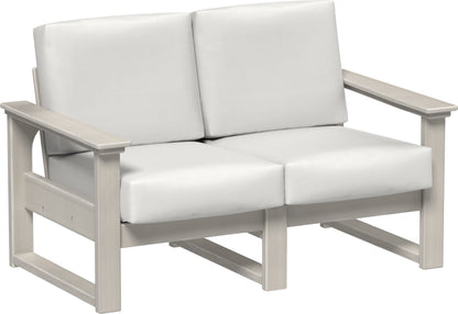 Lanai Deep Seating Loveseat Birch / Canvas