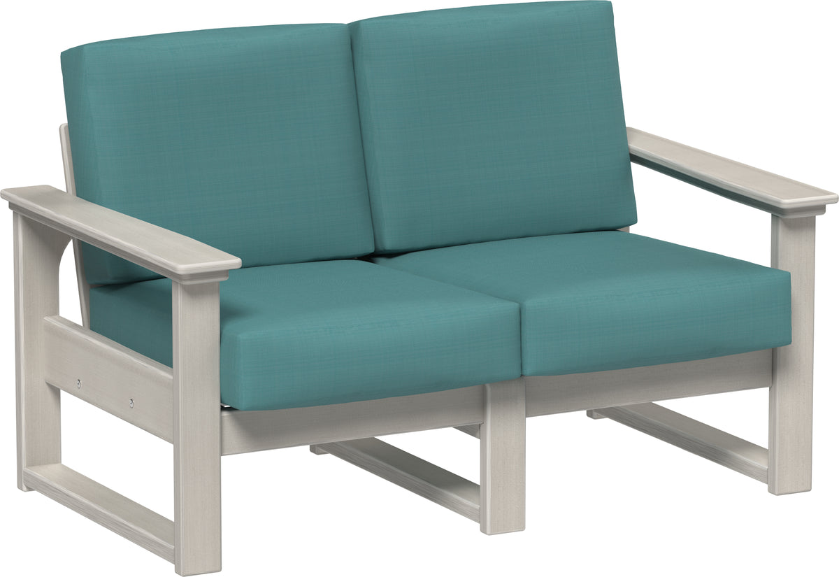 Lanai Deep Seating Loveseat Birch / Cast Breeze