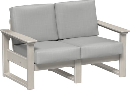 Lanai Deep Seating Loveseat Birch / Spectrum Dove