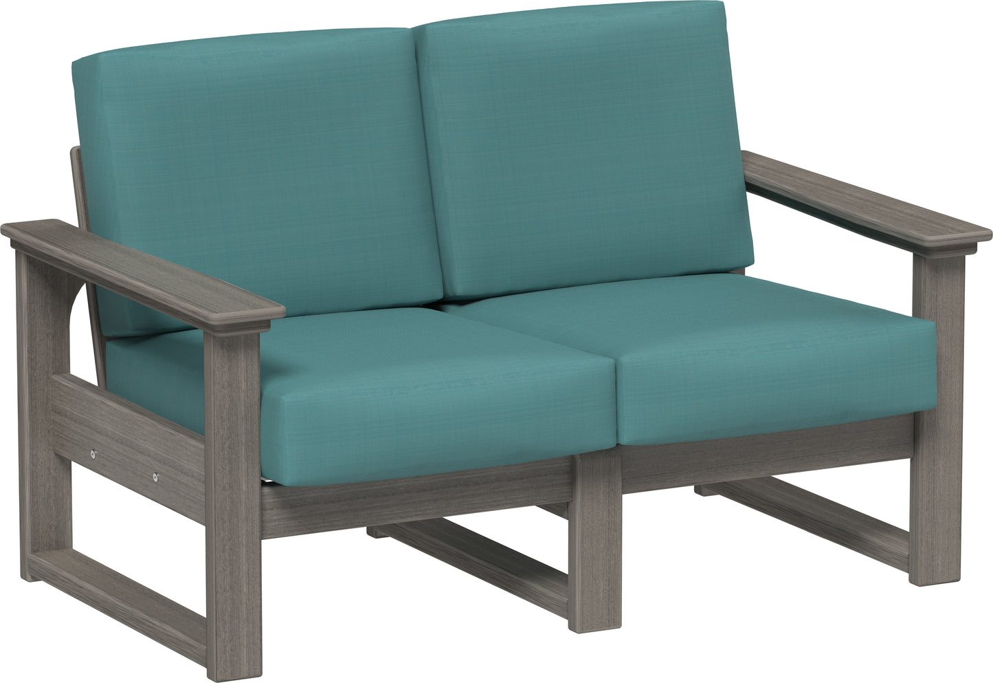 Lanai Deep Seating Loveseat Coastal Gray / Cast Breeze