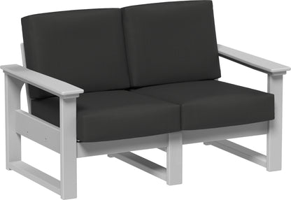 Lanai Deep Seating Loveseat Dove Gray / Spectrum Carbon