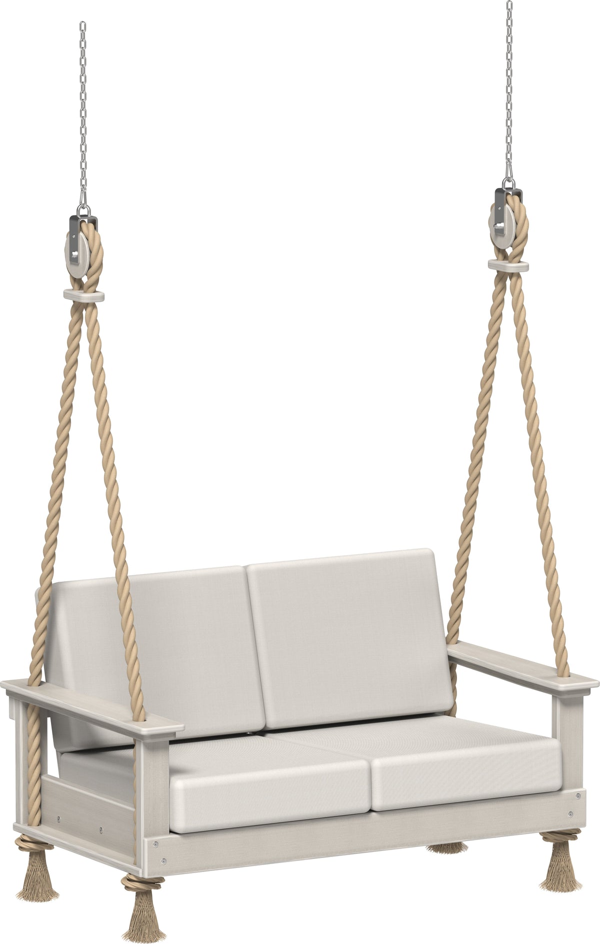 Lanai Deep Seating Loveseat Swing Birch / Canvas