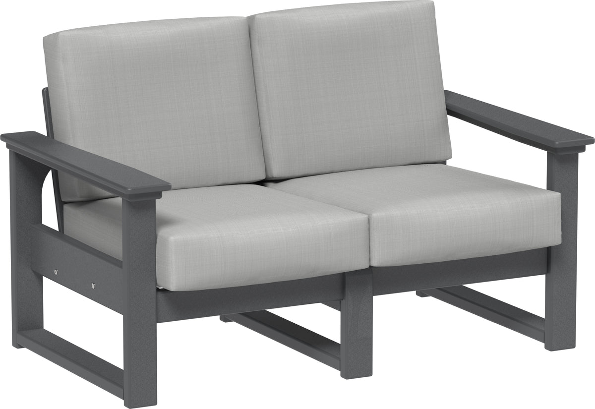 Lanai Deep Seating Loveseat Slate / Spectrum Dove