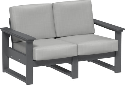 Lanai Deep Seating Loveseat Slate / Spectrum Dove