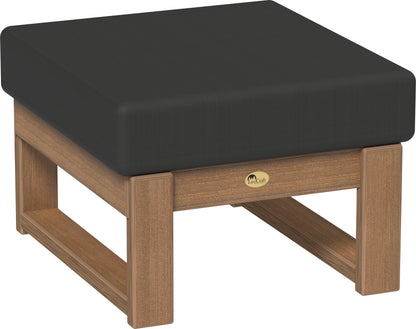 Lanai Deep Seating Ottoman Antique Mahogany / Spectrum Carbon