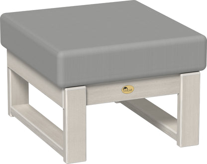 Lanai Deep Seating Ottoman Birch / Spectrum Dove