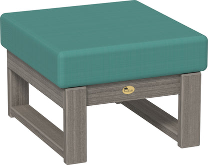 Lanai Deep Seating Ottoman Coastal Gray / Cast Breeze