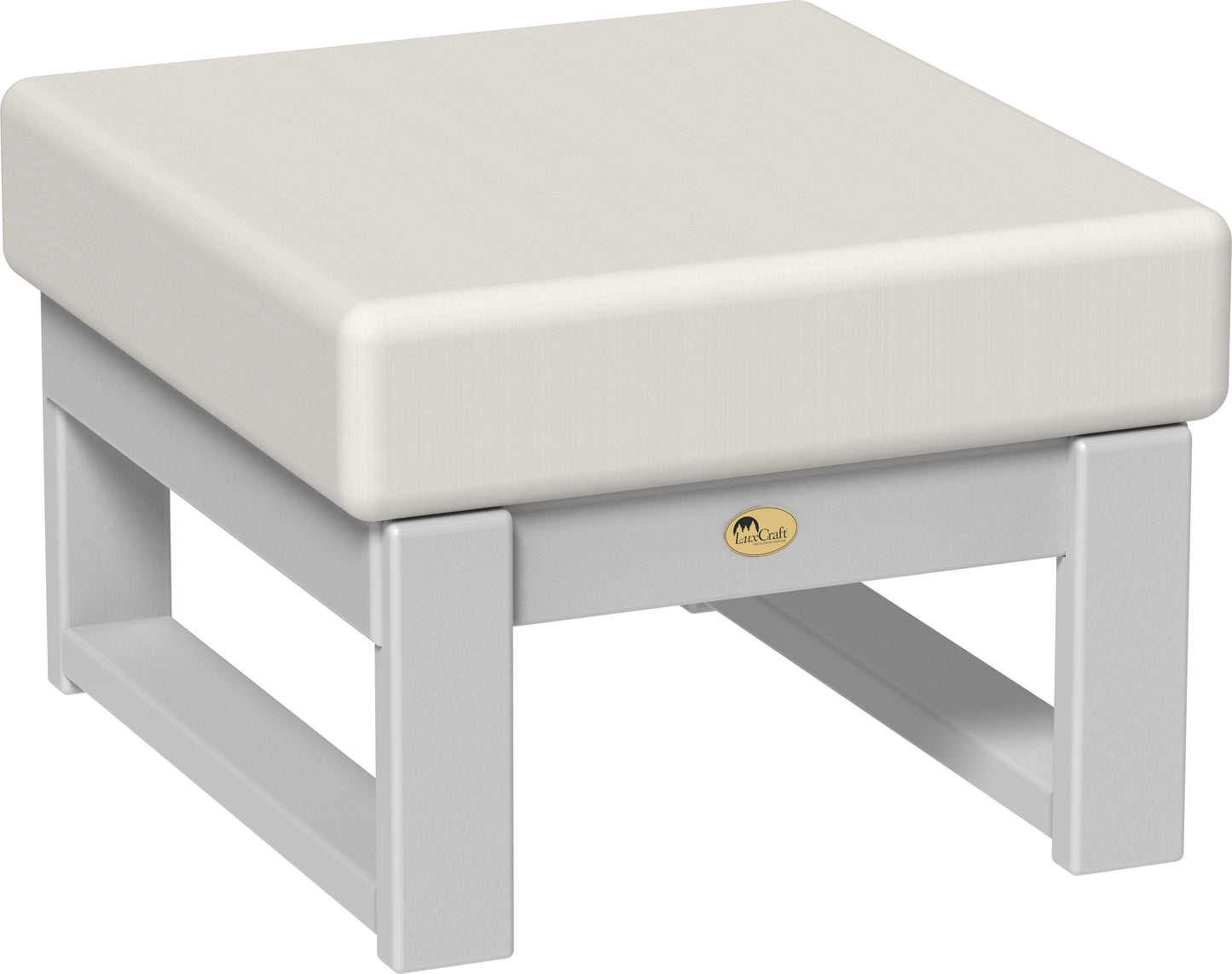 Lanai Deep Seating Ottoman Dove Gray / Canvas