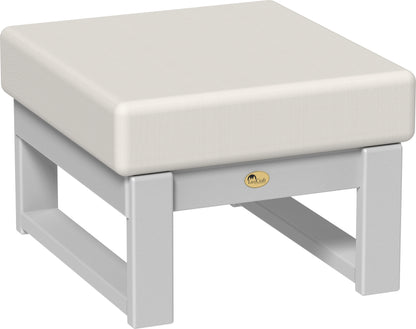 Lanai Deep Seating Ottoman Dove Gray / Canvas