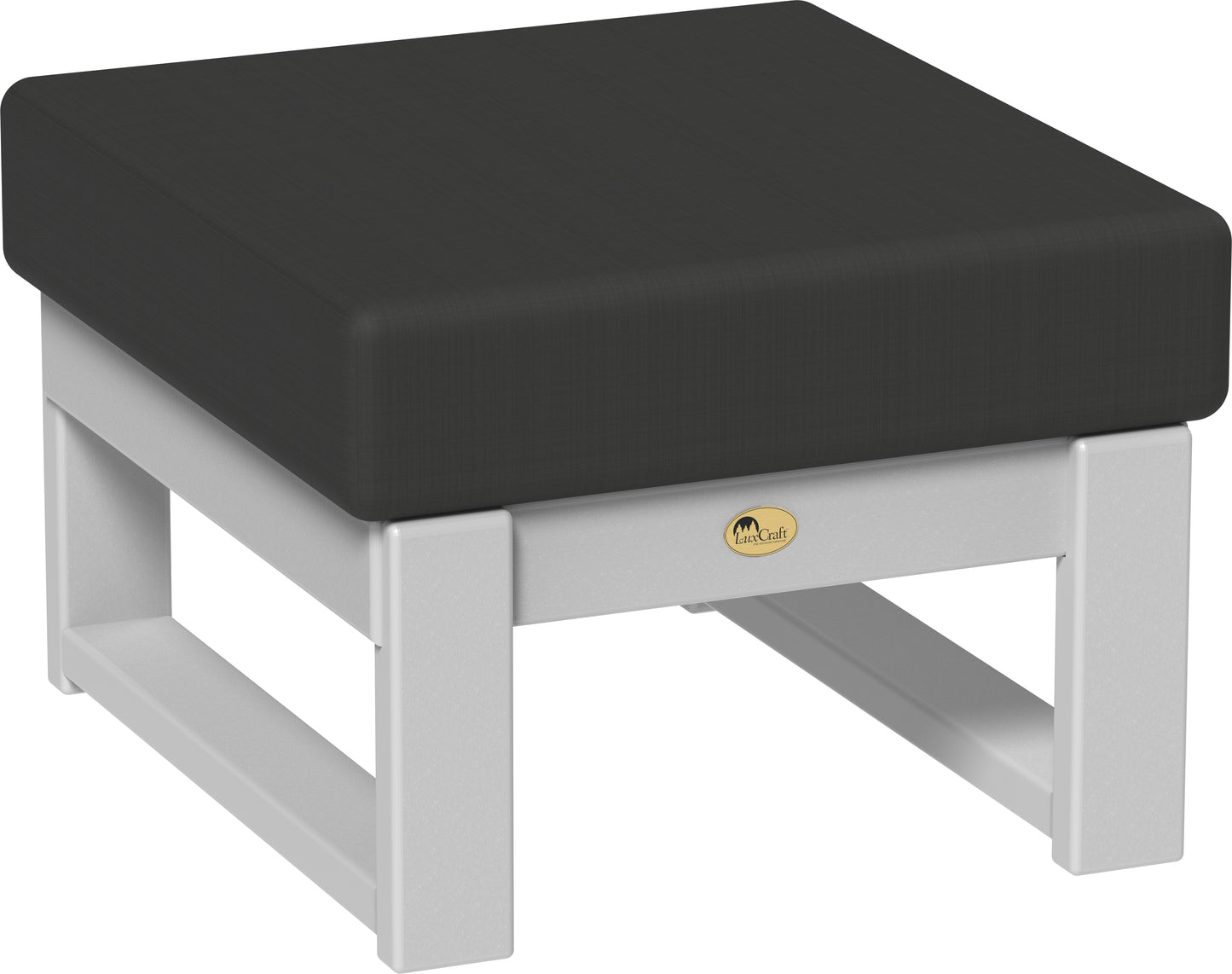 Lanai Deep Seating Ottoman Dove Gray / Spectrum Carbon
