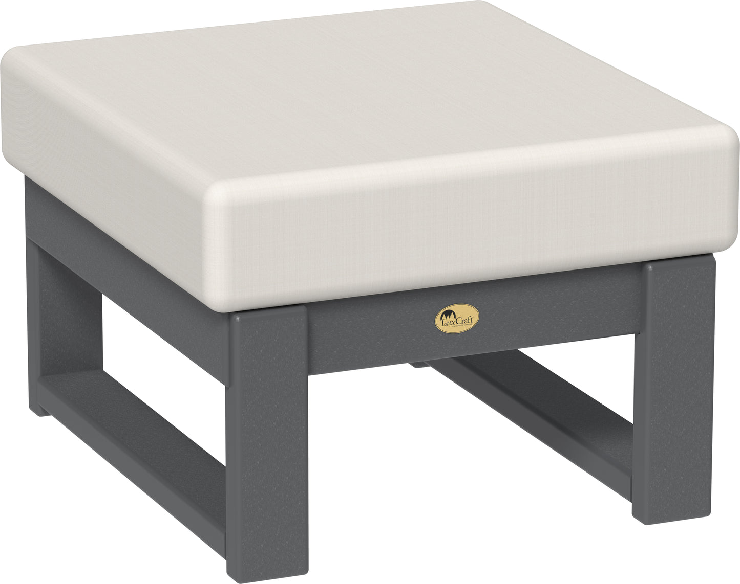 Lanai Deep Seating Ottoman Slate / Canvas