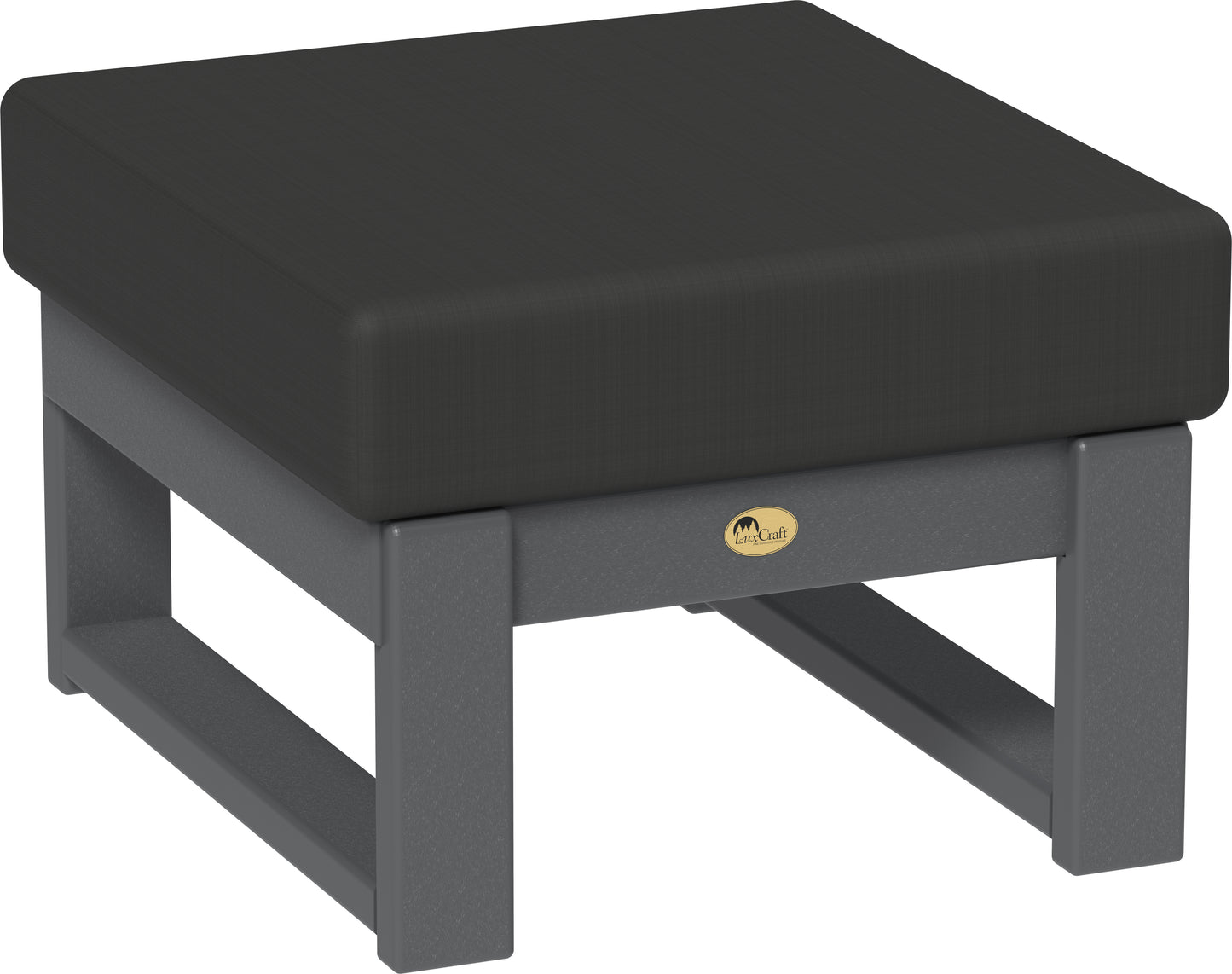 Lanai Deep Seating Ottoman Slate / Spectrum Carbon