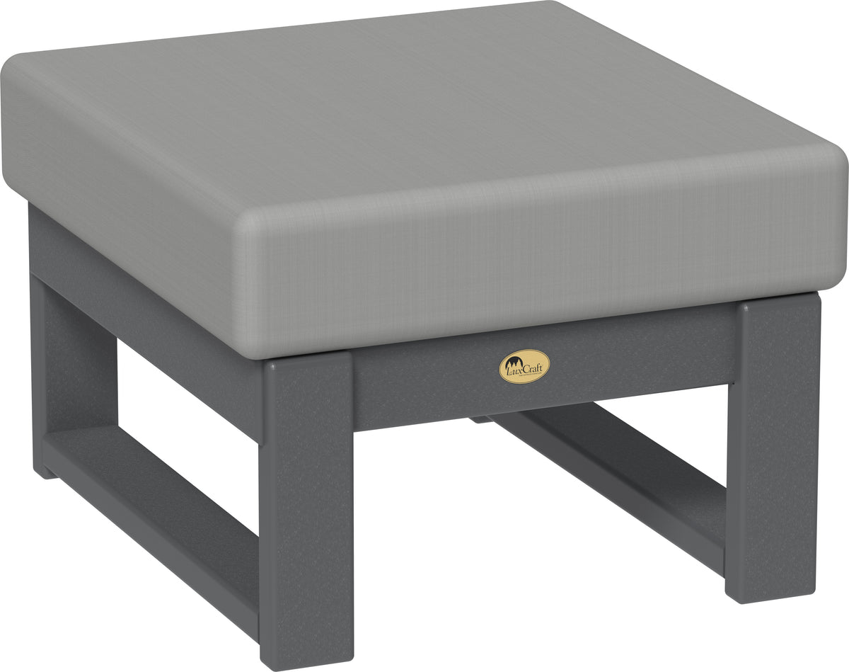 Lanai Deep Seating Ottoman Slate / Spectrum Dove
