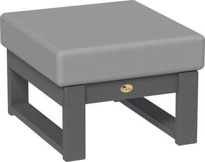 Lanai Deep Seating Ottoman Slate / Spectrum Dove