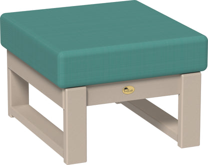 Lanai Deep Seating Ottoman Weatherwood / Cast Breeze