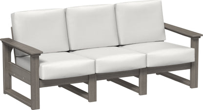 Lanai Deep Seating Sofa Coastal Gray / Canvas
