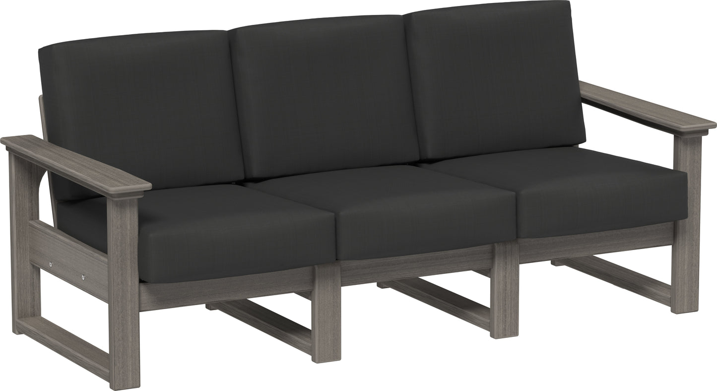 Lanai Deep Seating Sofa Coastal Gray / Spectrum Carbon