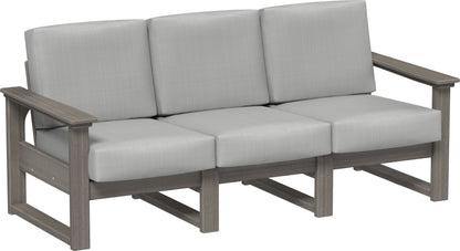 Lanai Deep Seating Sofa Coastal Gray / Spectrum Dove
