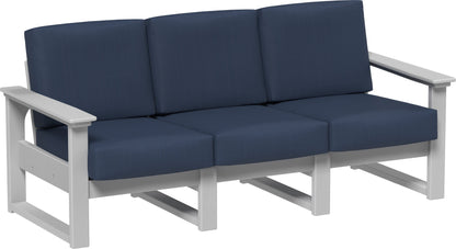 Lanai Deep Seating Sofa Dove Gray / Spectrum Indigo